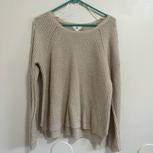 Tan sweater